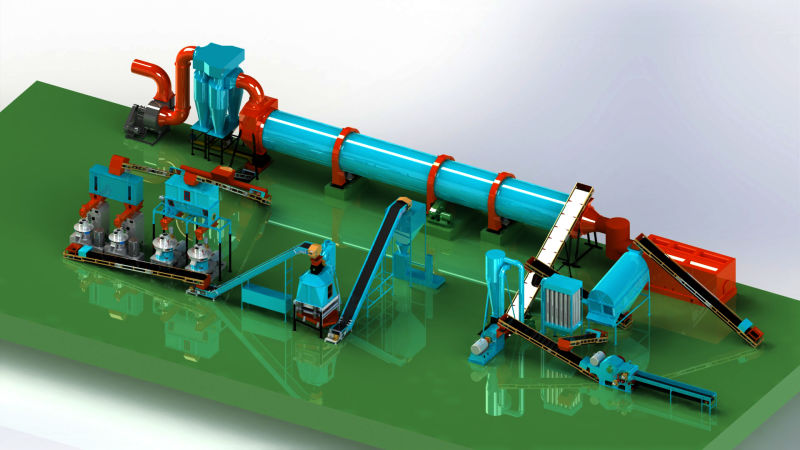 木屑午夜美女福利视频生產線 生物質午夜美女福利视频械