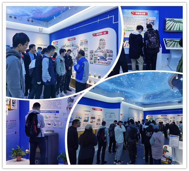 景書記對公司主推的產品生物質午夜美女福利视频的研發作了詳細解說與應用示範