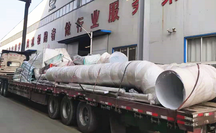 河北生物質午夜美女福利视频裝車完成，準備發車