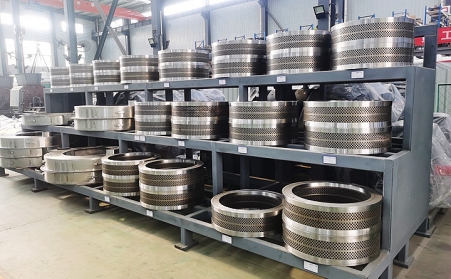 生物質午夜美女福利视频環模采用快速釋放環形